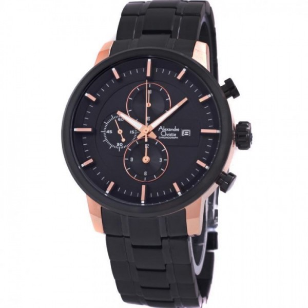 Alexandre Christie AC 6323 Rosegold Black MCBBRBA